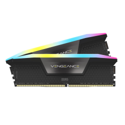 CORSAIR VENGEANCE RGB DDR5 RAM 32GB (2x16GB) 6000MHz CL30 AMD EXPO iCUE Compatible Computer Memory - Gray (CMH32GX5M2B6000Z30K)